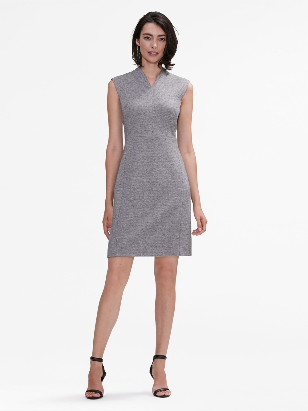 MM.LaFleur The Aditi 2.0 Escher Houndstooth Sheath Dress Size 12